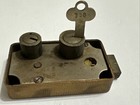 Vintage antique Safe Deposit Box Lock   338 