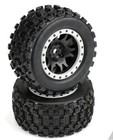 Pro-line 10131-13 Badlands Mx43 Pro-loc Mounted Tires   Wheels  4  X-maxx Xmaxx
