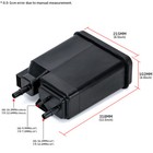 15137021 Vapor Emissions Charcoal Canister For Chevy Gmc Silverado 2004-2019