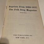 Reprints From Sing Out  The Folk Song Magazine Volume 3 1961 Woody Gutherie