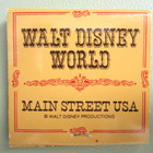 Vintage Matchbook Walt Disney World Main Street Usa Full Unstruck Collectible