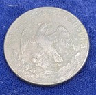 1862 Mexico 1 4 Real Una Cuartilla