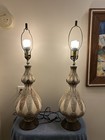 1950   s Mid Century Modern A Matching Pair Of 2 Lamps   2 Shades