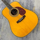 D45 Acoustic Guitar Solid Spruce Top Rosewood Fingerboard Yellow Painted Surface