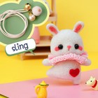 Rabbit Needle Felting Kit  Wizardi Diy Wool Craft Kit F07n8-w183
