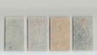  great Britain Foreign Bill Revenue Stamp Set Of 4  a10707 8f6