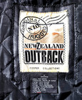 Leather Bomber Jacket New Zealand Outback   Cooper Collection  m  Free Shipping 