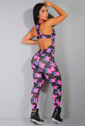 Activewear  women  sport  legging  jumpsuit  yoga  gym  festival  size M  f15
