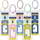 10  Pack Cruise Luggage Tags Holder For Royal Caribbean   Celebrity
