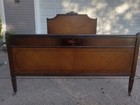 Landstrom Furniture Full Sized Antique Bed Frame  rockford Illinois 