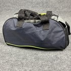 Vintage 90s Y2k Speedo Competition Swim Duffel Bag Mesh Wet Gear Gray Lime Green