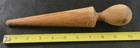 Wood Chinois Pestle Carved 10  Rustic Kitchen Home Decor Antique Vintage