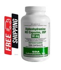 Diphenhydramine 50mg 1000ct Capsules  Sda Labs  Allergy Relief