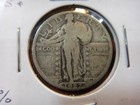 1927-d United States 90  Silver Standing Liberty Quarter 25c - Free S h Usa