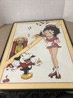 Betty Boop Betty Boop s Diner Vintage Poster 1950 s Carhop Drive In Restaurant