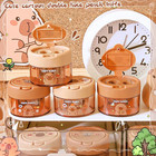 1 Pc Cute Capybara Dual Hole Pencil Sharpener For Kids