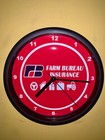 Farm Bureau Insurance Agent Office Advertising Clock Sign