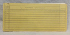 Lot Of 28 Vintage Ibm Computer Punch Cards Used Yellow   Off-white Fortran