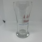 Rare Vintage Hamm s Red Pines Crown Sham Beer Glass 5 1 4 Inch