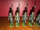 Britains Toy Soldiers Set  432     German Infantry With Officer     L  k 