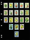  30 30 Scott Value  - 1983-84 Samoa Fruits Definitives Pacific Cv Mnh Nh Umm