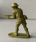 Vintage Plastic Toy Soldier  Made In Hong Kong