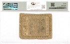 Continental Currency Fr cc-44 July 22  1776  7 Pmg Vf-20  scarce Issue 