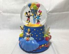 Unused Disney 100th Birthday Musical Water Snow Globe Hallmark Ltd Ed Mickey