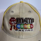 Kyle Busch  18 M ms Racing New Era Nascar Hat Cap Beige Stretch Joe Gibbs