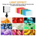 Led Photography Lighting Kit  2 Pcs Dimmable Continuous Portable Studio Light   