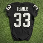 2022 Nike Nfl Game Used Worn Jersey Las Vegas Raiders Roderic Teamer Inscribed