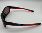 Oakley Chainlink Sunglasses Oo9247-10 Grey Smoke Red Frames Polarized New No Box