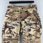 Under Armour  Hardwoods Str Barren Pants Mens 34x34 Camo Hunting Storm