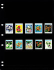  9 35 Scott Value - 1981-82 Mali Flowers  both Sets  West African Cv Mnh Nh Umm