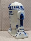 Vintage 1977 Star Wars 8  R2d2 Ceramic Coin Bank W Plug-amazing Condition 