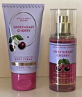 Sweetheart Cherry Body Cream   Fragrance Mist Travel Mini Bath Body Works 2 Pc