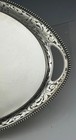 Tiffany Sterling Silver Oval Pierced Tray 20 Oz