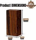 Exotic Hardwood - Ironwood Lumber Turning Blanks - 6 X 3 X 2 Inches     Pack Of 5