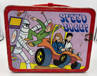 Vintage 1973 Metal Speed Buggy King-seeley Hanna Barbara Lunchbox   8 Oz Thermos