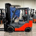 2020 Toyota 8fgcu30 6000lb Used Forklift Triple Mast Lp Gas Sideshift 4144 Hours