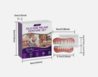 Custom Moldable Silicone Dentures Set For Seniors - Upper   Lower 
