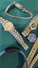Citizen Timex Mixed Lot Wristwatches Unisex Adults Assorted Gold silver Tone