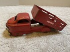 Wyandotte Vintage Red Pressed Steel Toy Truck Stake Farm  8b27