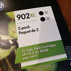 902 Xl - Black - Hp T0a40bn Ink Cartridges - 2 Pack - Warranty Ends Jan 2023