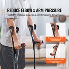 Folding walking Forearm Crutches Adj Height  Lightweight  1 Pair 350lbs
