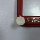 Ohio Art Etch-a-sketch Classic Mini Pocket Version Travel Red Euc Tested Working