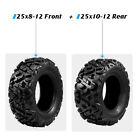 4   Tire Set Atv Tires 25  25x8x12 25x10x12 With Warranty 6ply Front   Rear
