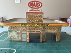 Marx Tin Litho Gas Station W  Sky View Parking Garage  W  Accessories  Vg  Cond 
