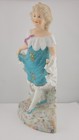 Antique 12  Victorian Gebruder Heubach Dancing Girl Bisque Porcelain Piano Baby