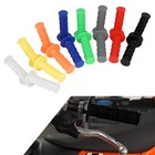 Universal Soft Rubber 7 8    1  Hand Grips Throttle Handle Bar Mx Dirt Atv Cross